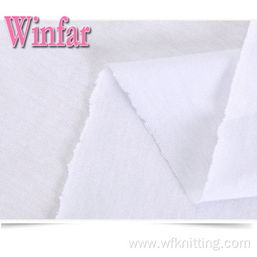 Jersey Knit Spandex Spun Polyester Fabric